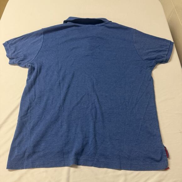 US Polo Assn. Polo Shirt, Royal Blue, Men's Size L, LUXURY FEEL - Picture 2 of 9